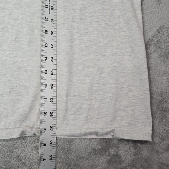 Vintage NASA Kennedy Space Center T Shirt Tee Adult Sz Large Gray Rocket Apollo - Picture 5 of 5